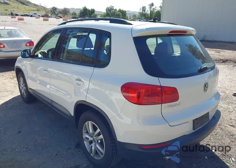 2017 Volkswagen Tiguan 2.0T/2.0T S из США, поврежденный, VIN WVGAV7AX0HK022683